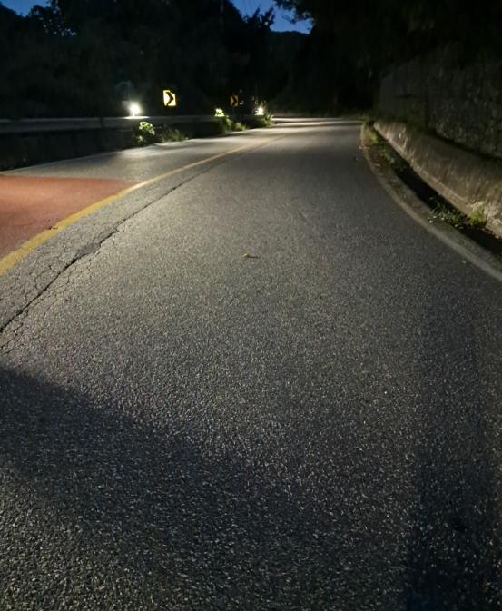 금산군, 남이면 역평리 급커브 구간 야간 조명 설치 기사 이미지